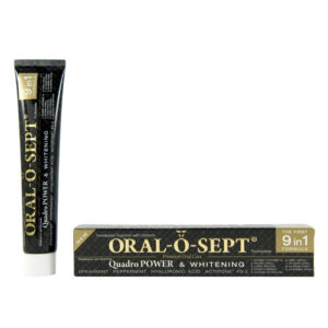 ORAL-O-SEPT zubní pasta Quadro POWER & WHITENING 75 ml